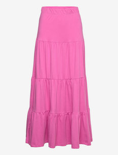 ONLMAY MAXI SKIRT JRS - maxi nederdele - super pink