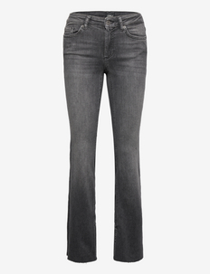 ONLBLUSH HW SLIT FLARED DNM REA109 - bootcut jeans - black denim