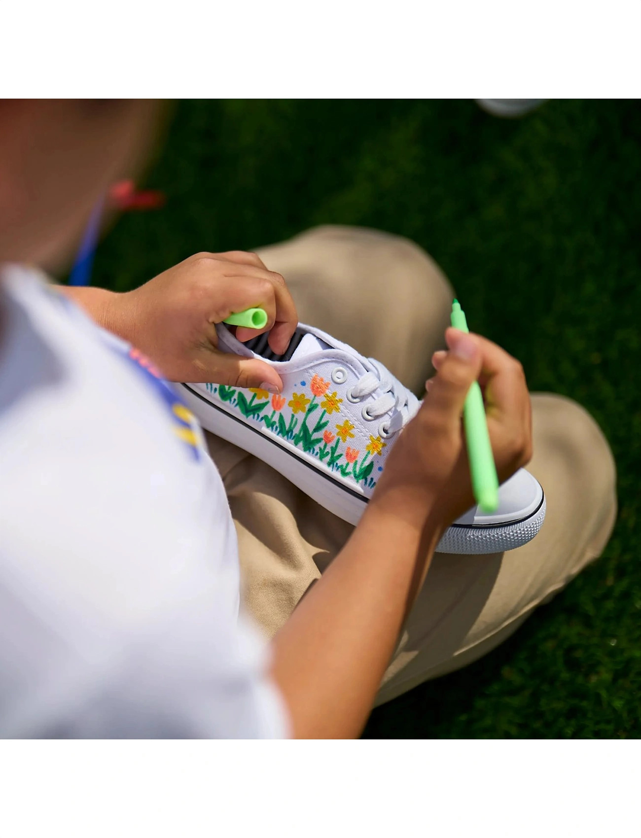 Ooly Fabric Markers 12 Pcs - Doodlers, One Size, Multi/patterned, Drawing > Pencils, Børn