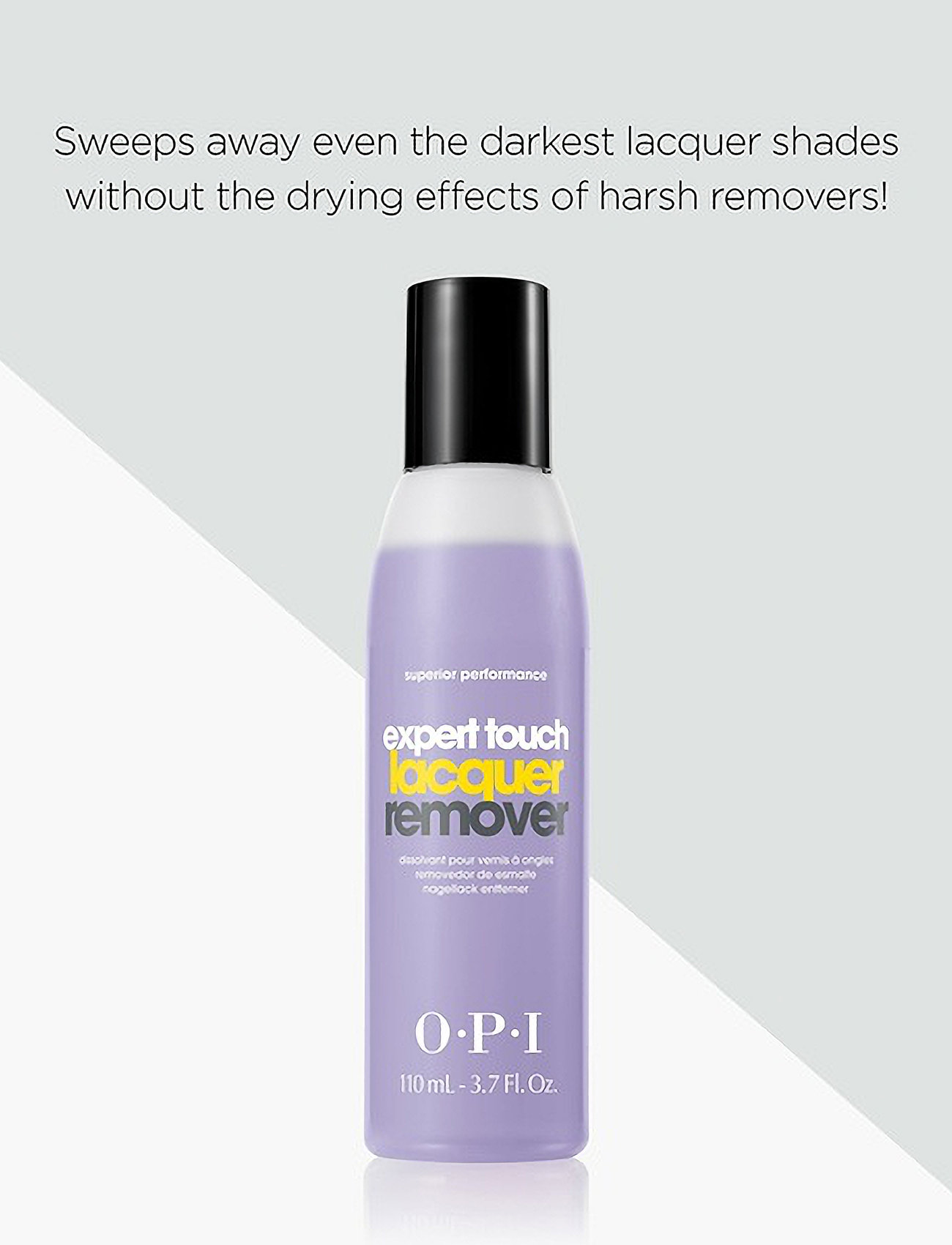 OPI Opi Expert Touch Lacquer Remover 110 ml, 110 ml, Nude, Negle > Neglelak Removers, Dame