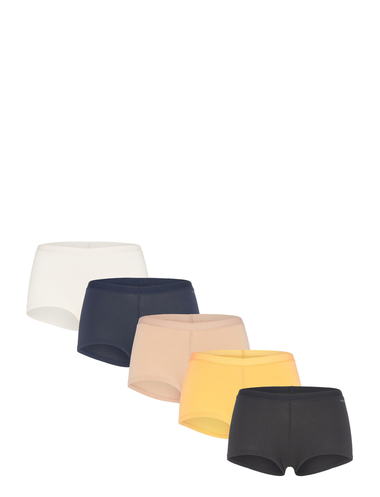 ORGANIC BASICS Core Shorty 5-Pack Patterned - L - Damen