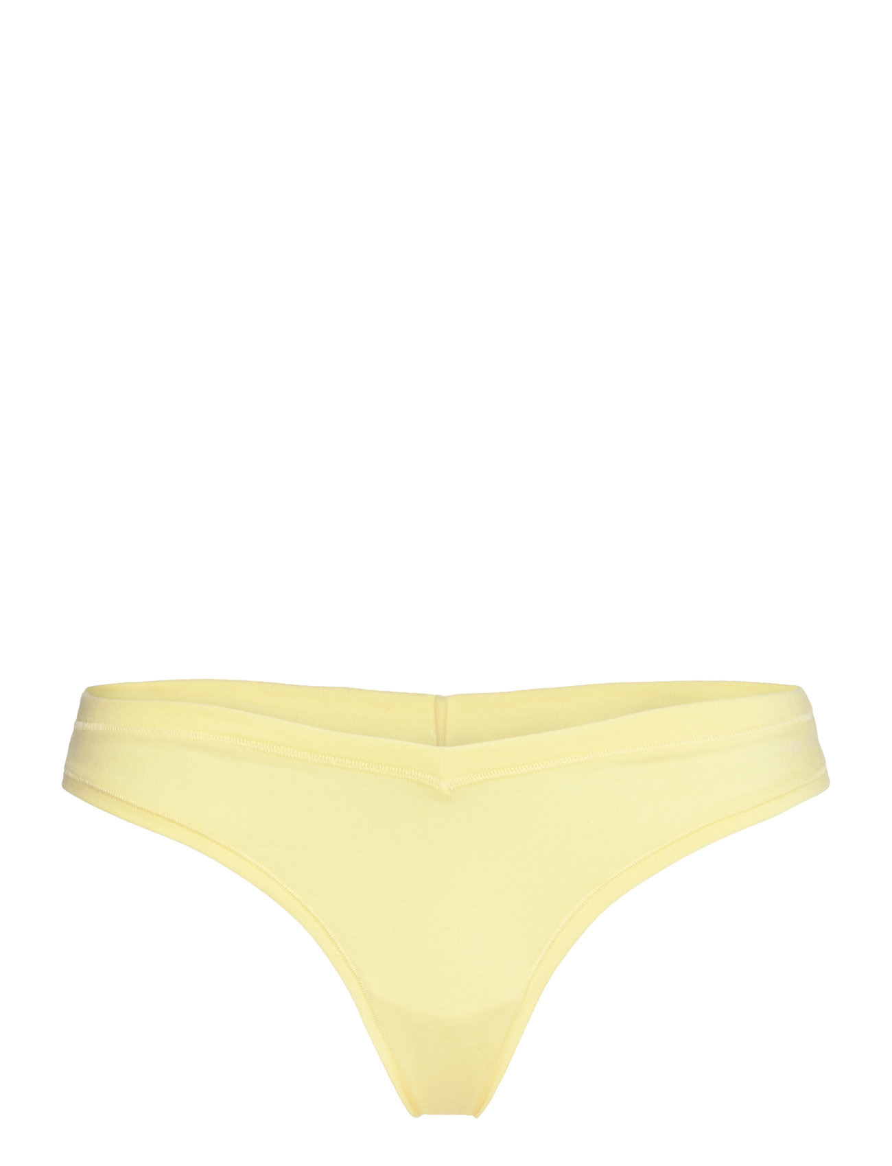 Flex Thong Stringtruse Undertøy Yellow Organic Basics
