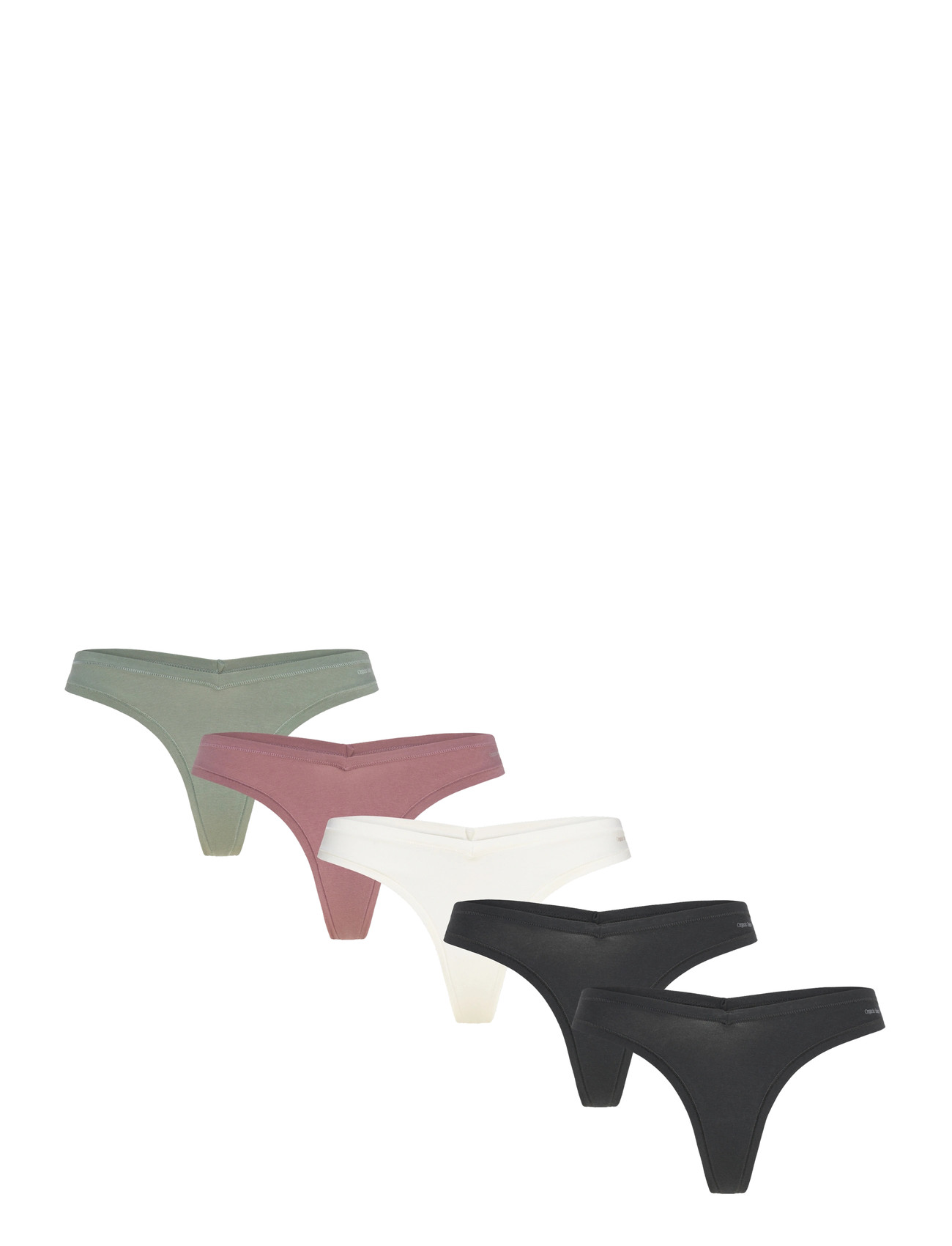 ORGANIC BASICS Flex Stringtanga 5-Pack Patterned - XXL - Damen
