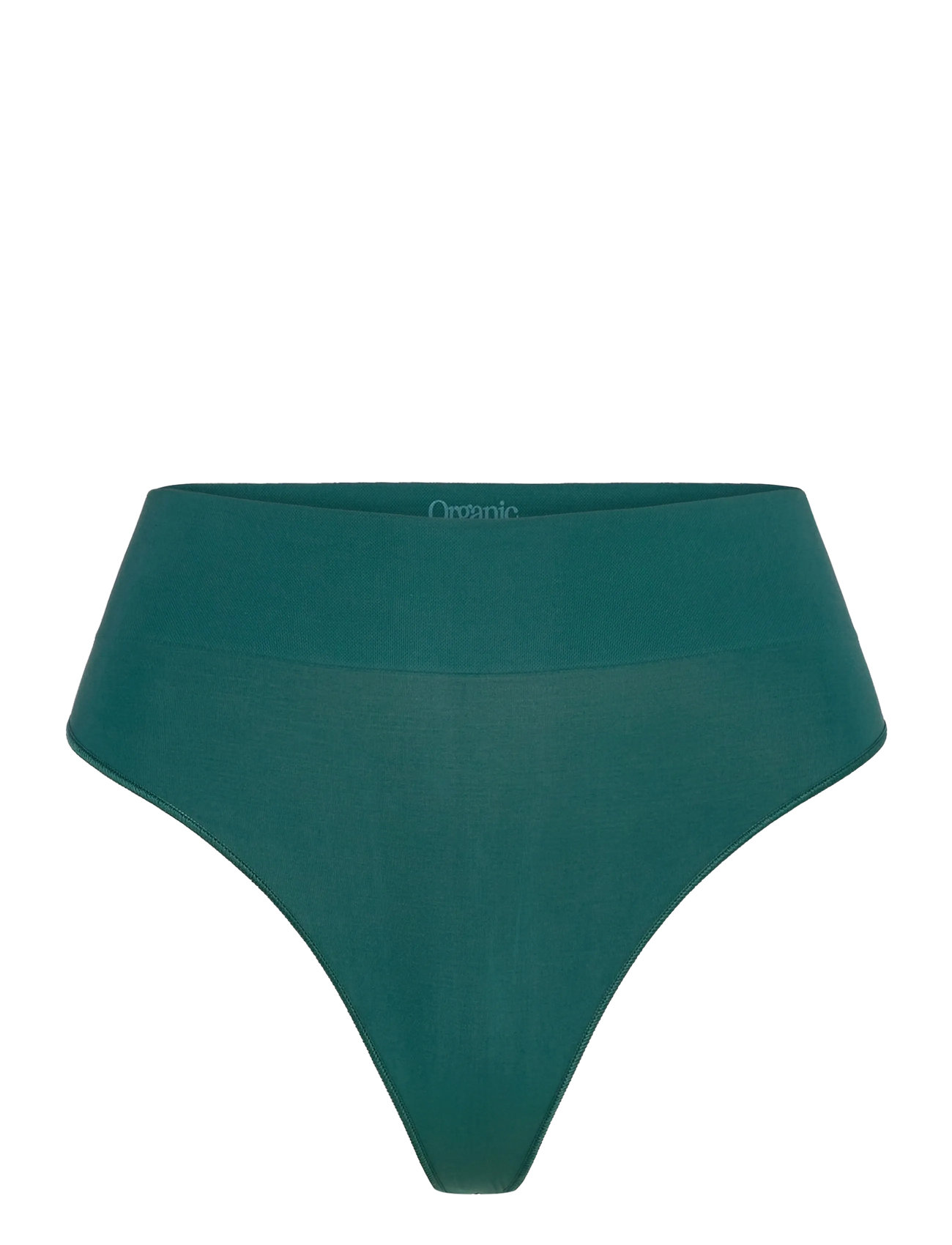 ORGANIC BASICS Smooth Stringtanga Grün - XS - Damen
