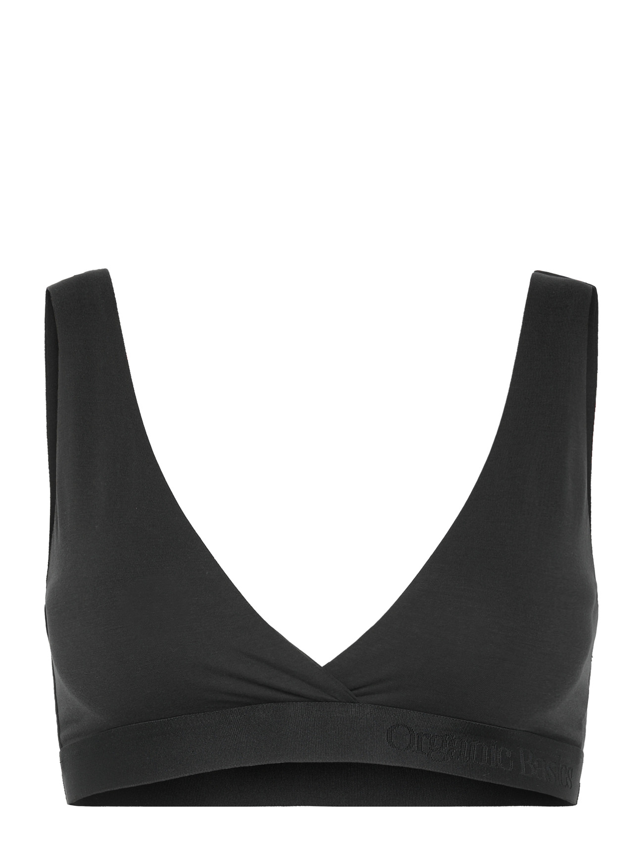ORGANIC BASICS Soft Touch Basic Bralette Schwarz - XS - Damen