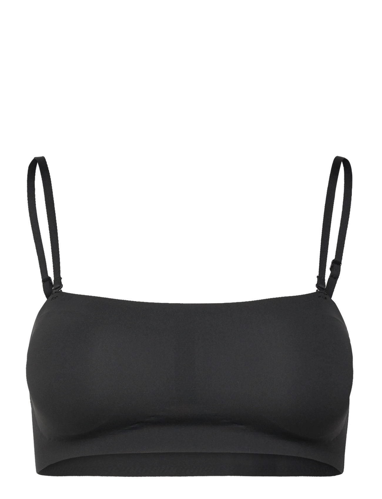 ORGANIC BASICS Bare Bandeau Bralette Schwarz - XL - Damen