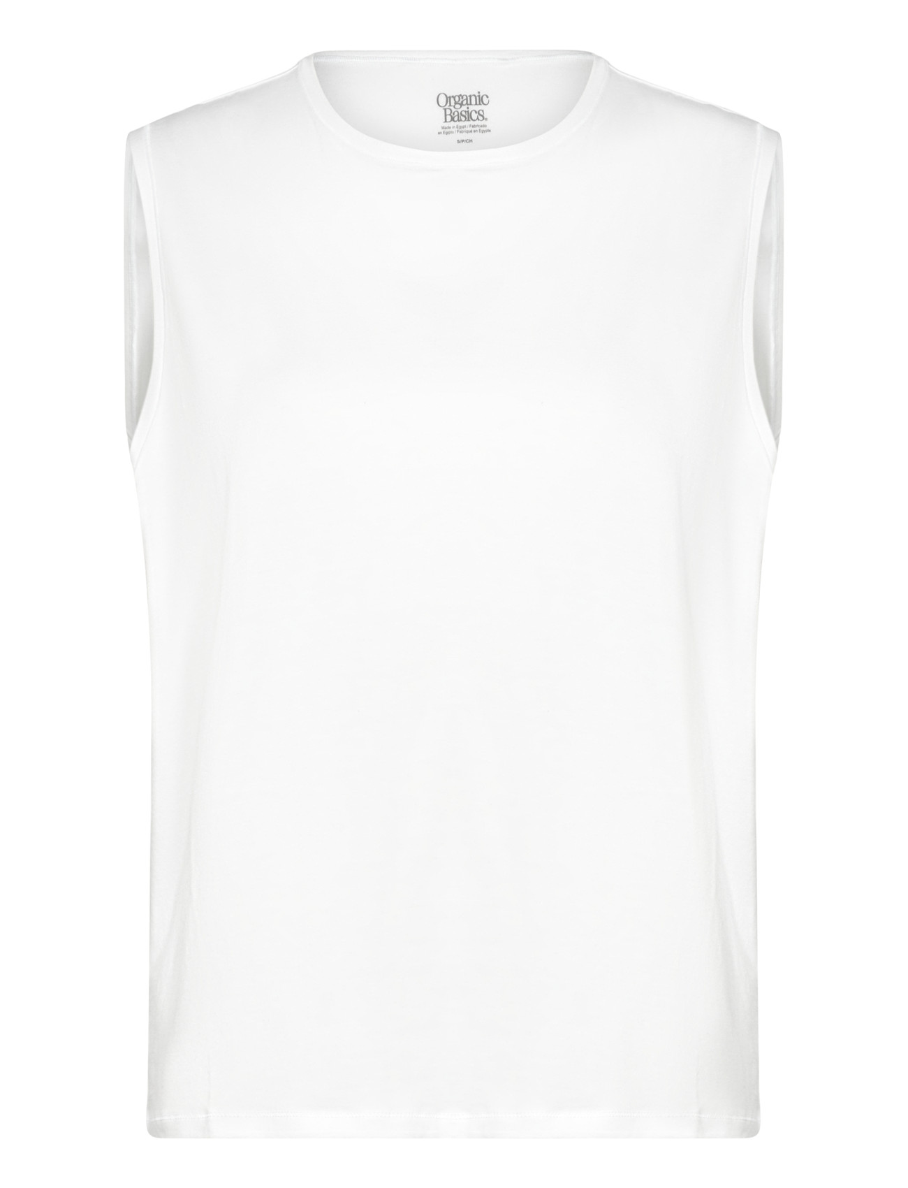 ORGANIC BASICS Easy Tank Oberteil Weiß - M - Damen