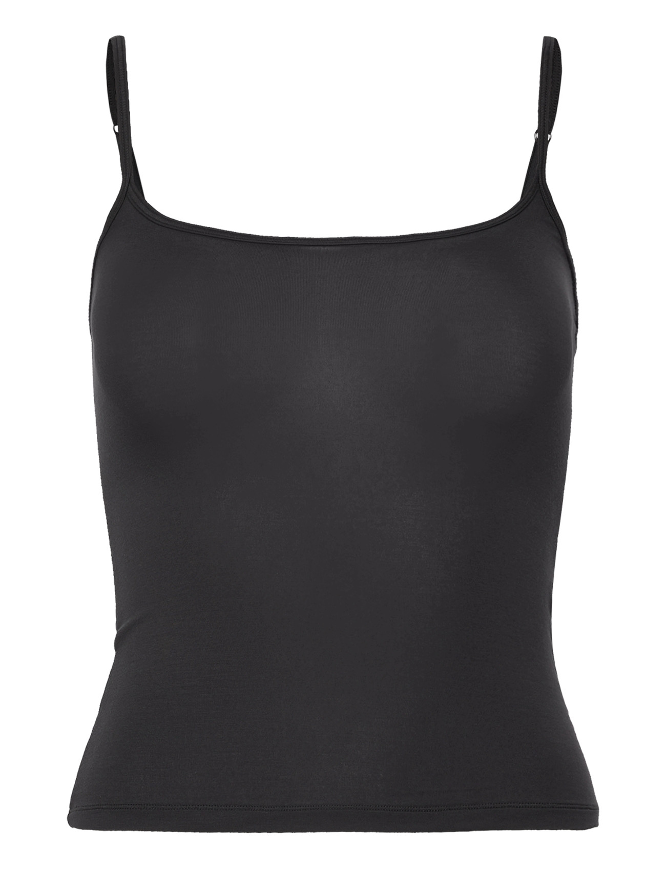 Organic Basics Soft Touch Veil Cami, S, Black, T-Shirts & Toppe > Uden Ærmer, Dame