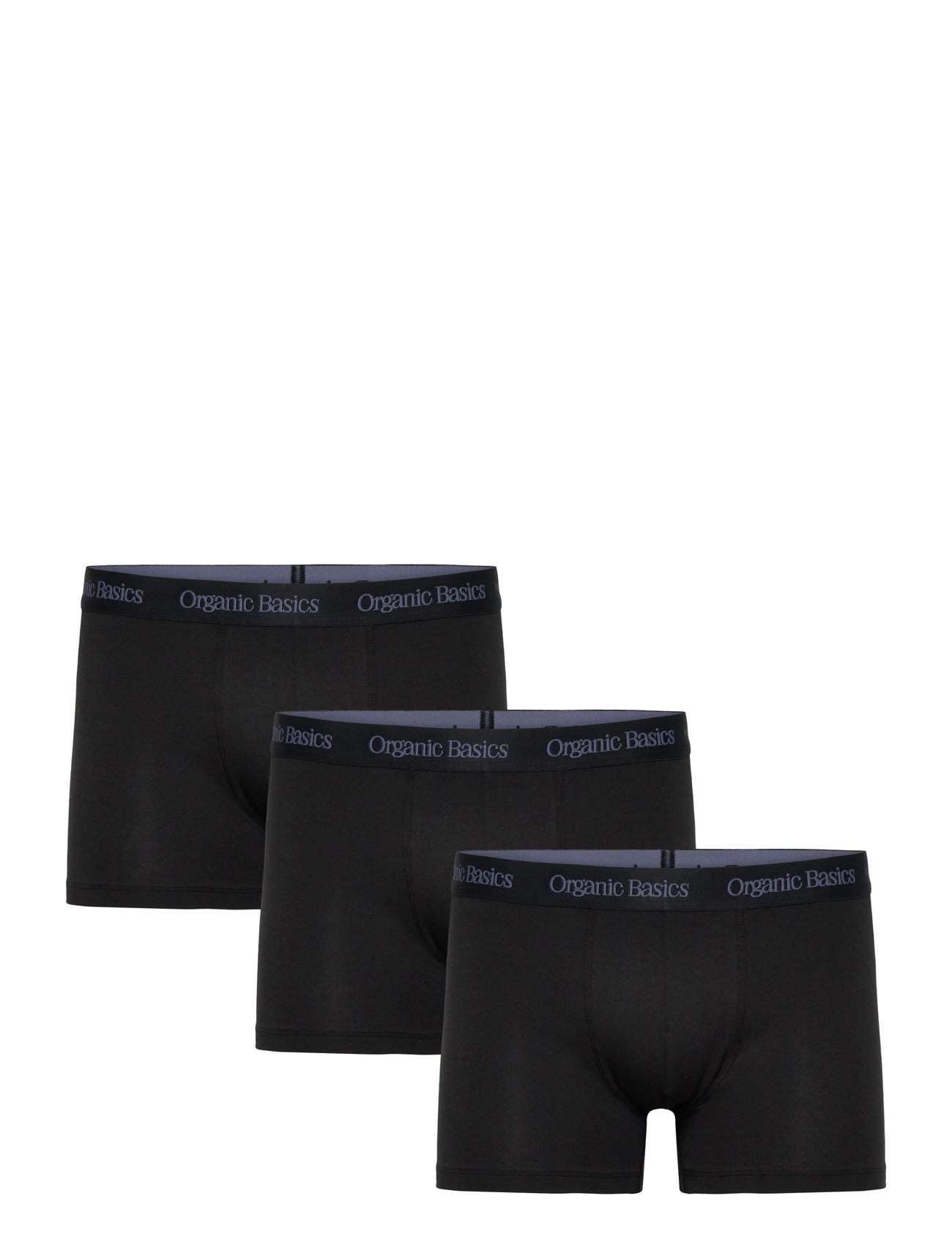 ORGANIC BASICS Core Trunks 3-Pack Schwarz - S - Herren