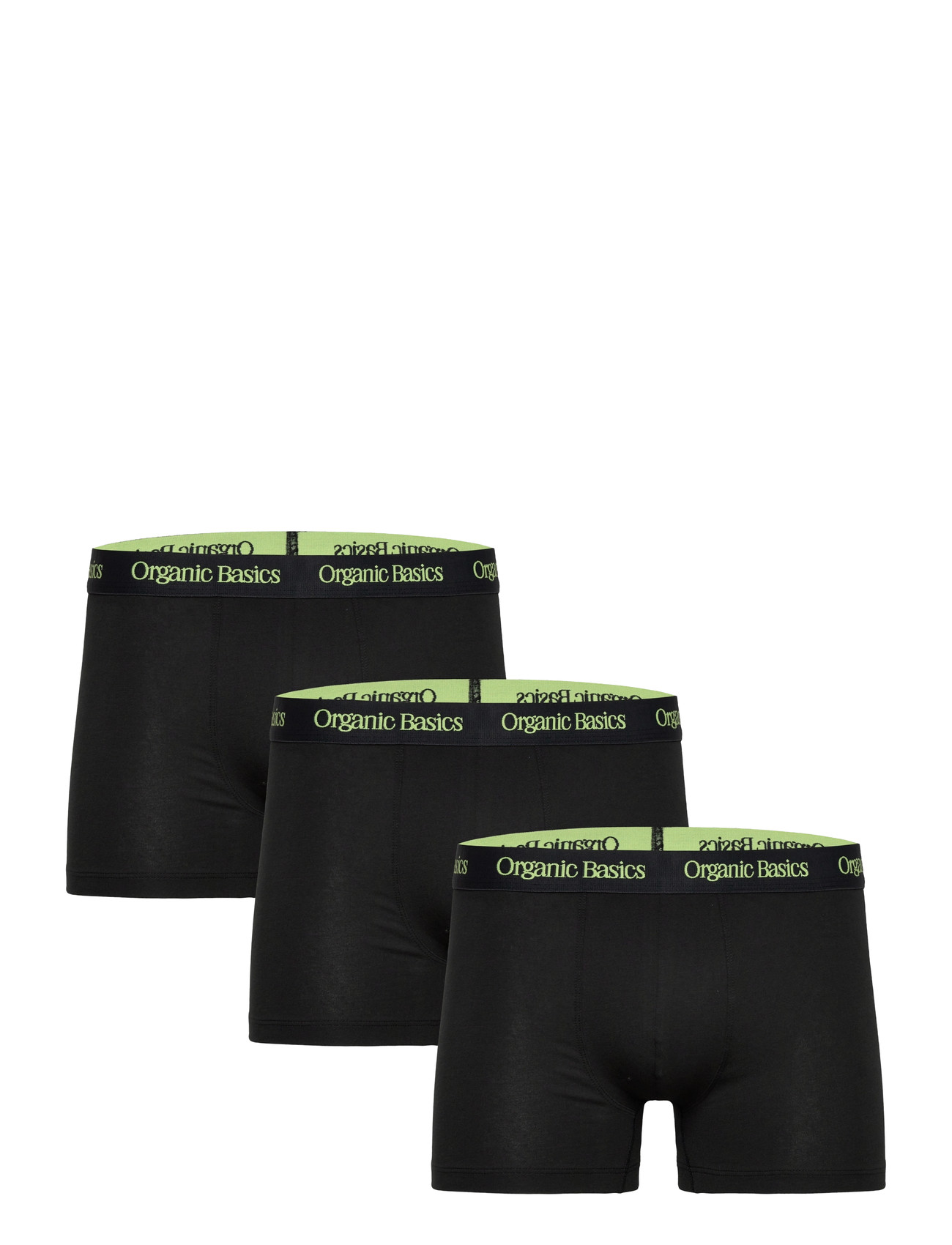 ORGANIC BASICS Core Trunks 3-Pack Schwarz - L - Herren