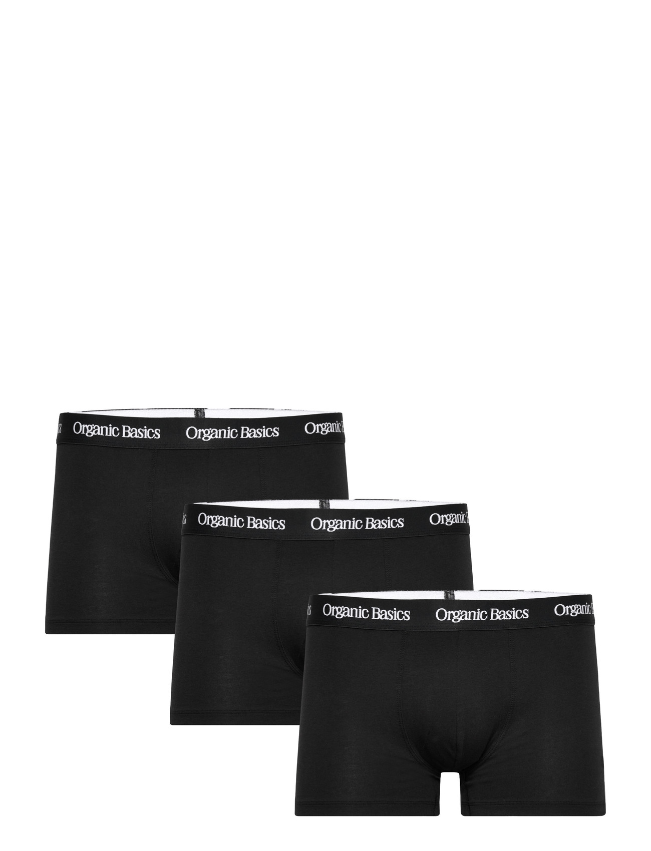 ORGANIC BASICS Core Trunks 3-Pack Schwarz - XL - Herren