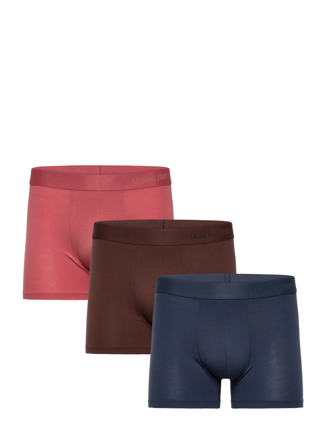 ORGANIC BASICS Soft Touch Trunks 3-Pack Patterned - XXL - Herren