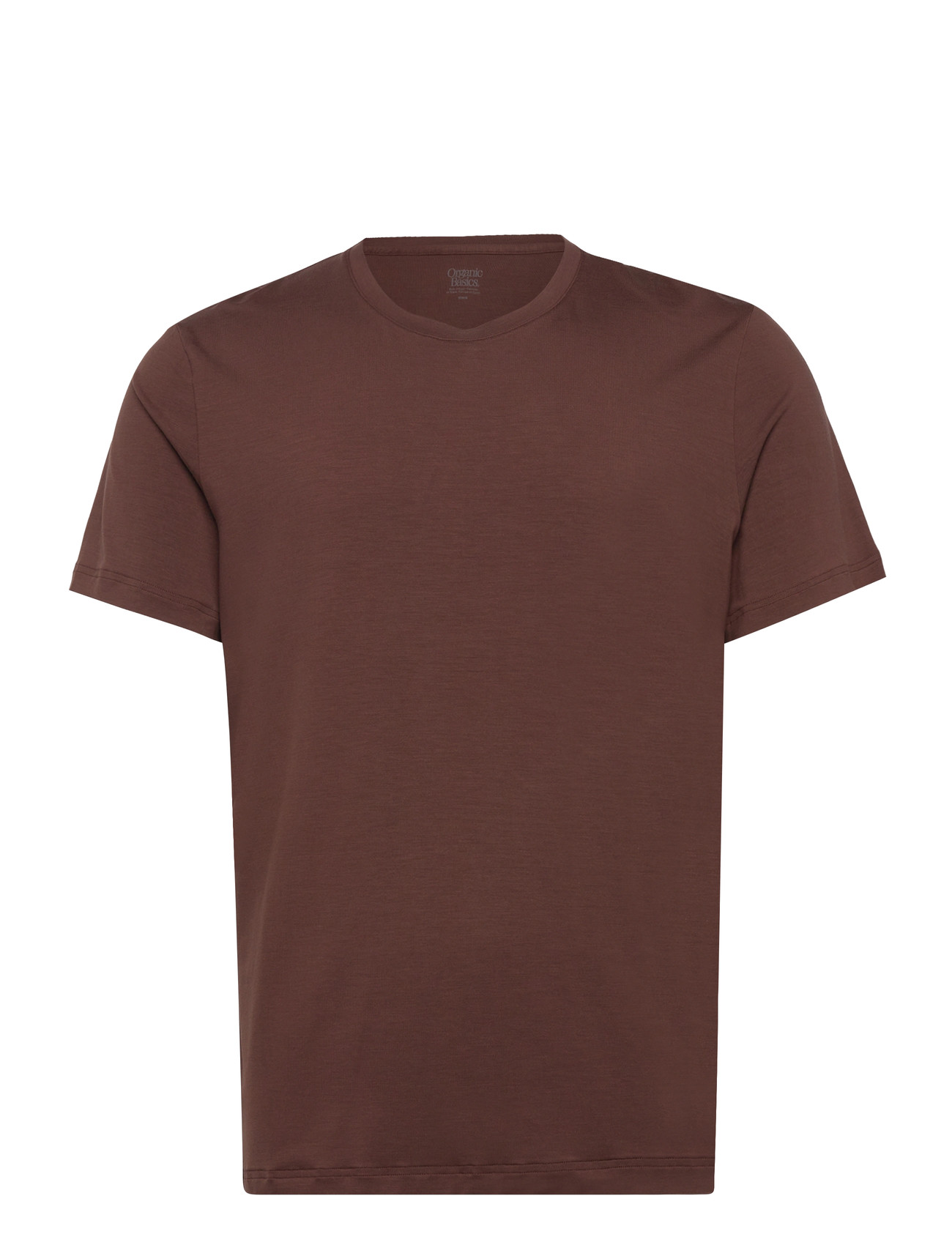 ORGANIC BASICS Soft Touch Tee Braun - XL - Herren
