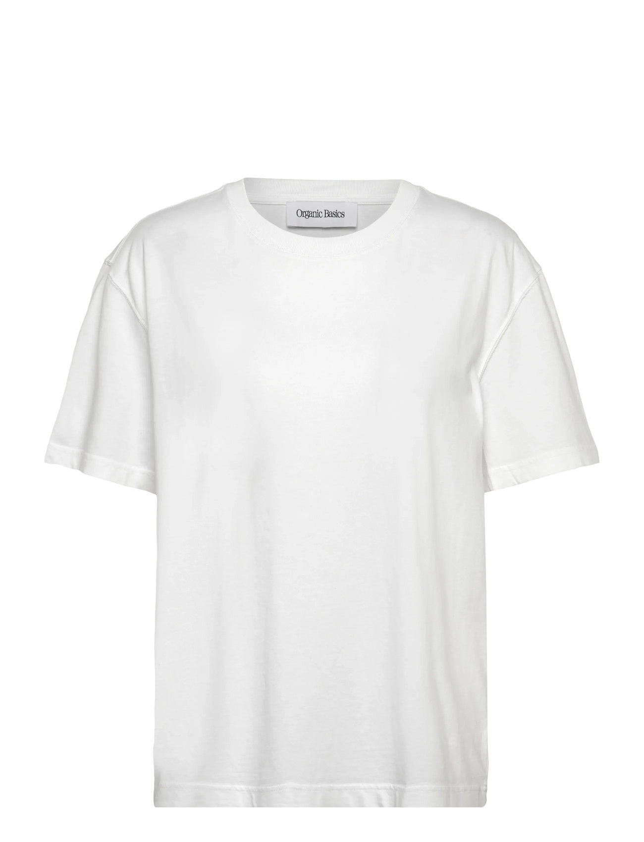 ORGANIC BASICS True Heavy Boxy Tee Weiß - XXS - Damen