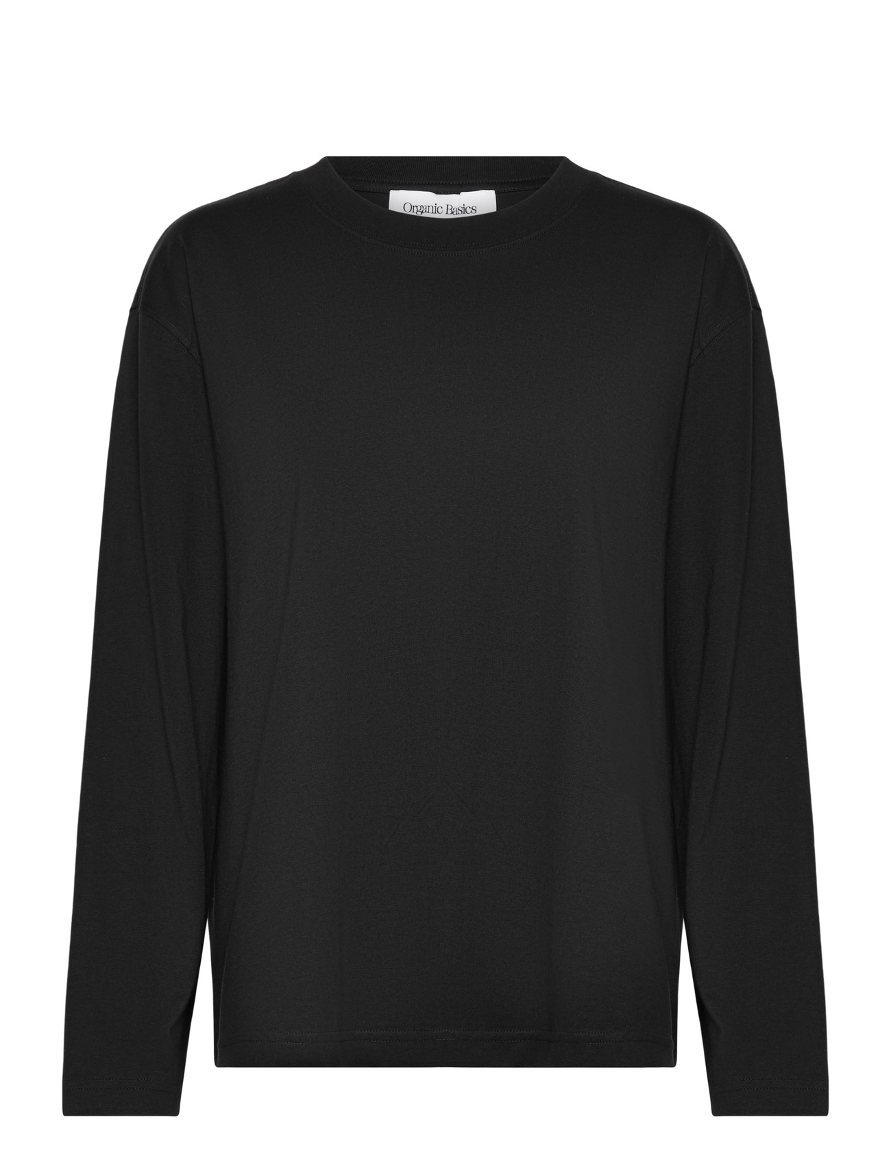 ORGANIC BASICS True Heavy Boxy Lange Ärmel Tee Schwarz - XXS - Damen