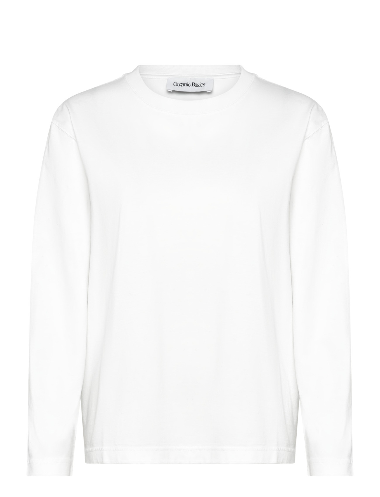 ORGANIC BASICS True Heavy Boxy Lange Ärmel Tee Weiß - XS - Damen
