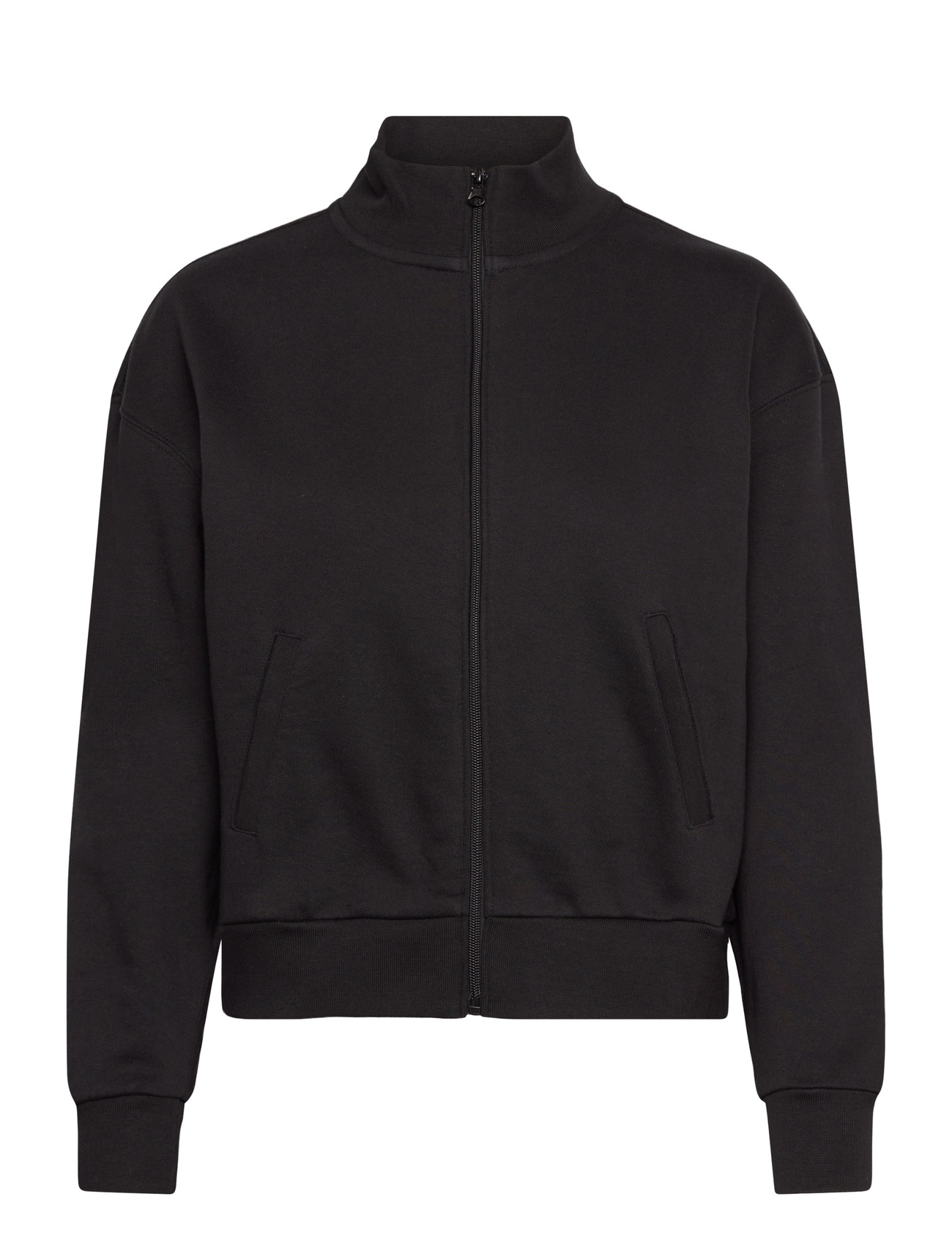ORGANIC BASICS Weekend Track Jacke Schwarz - M - Damen