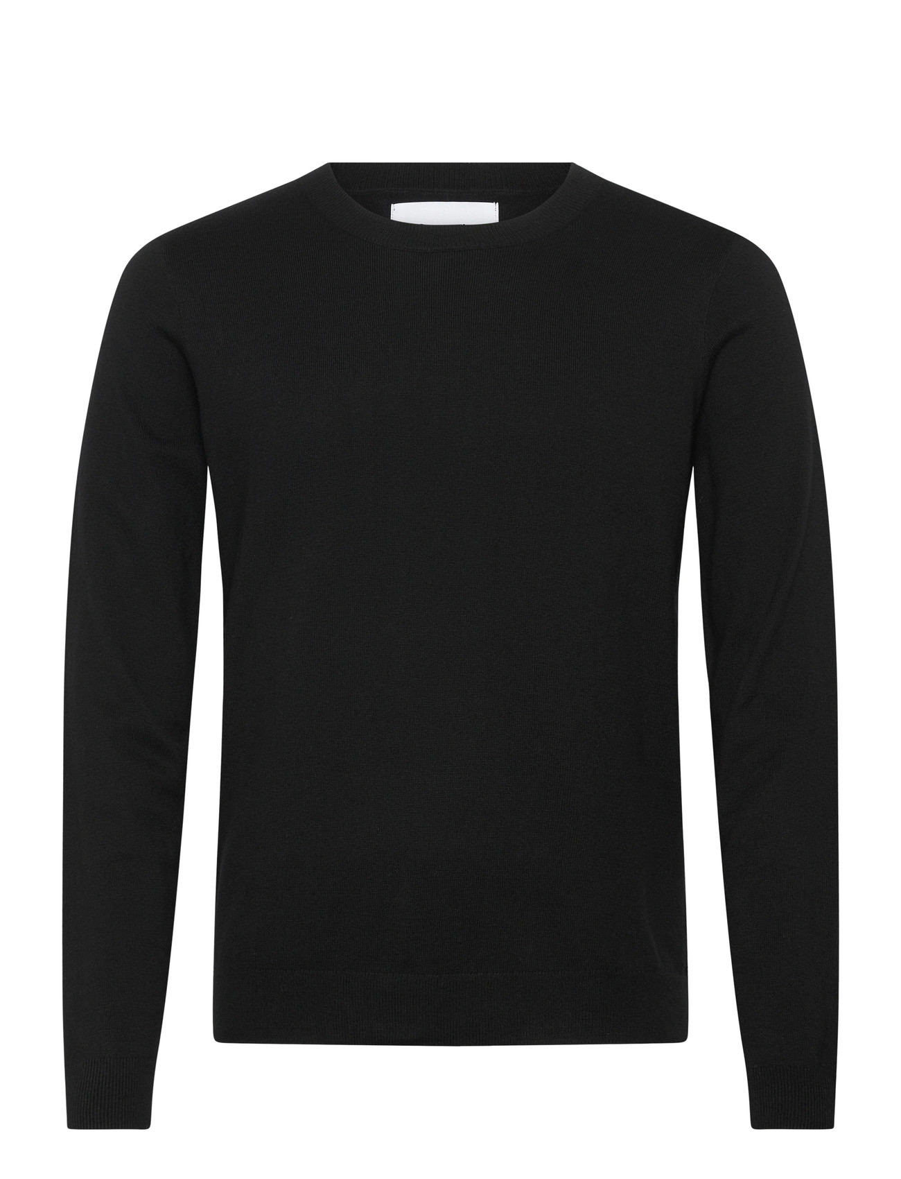 ORGANIC BASICS Soft Knit Crewneck Pullover Schwarz - M - Herren