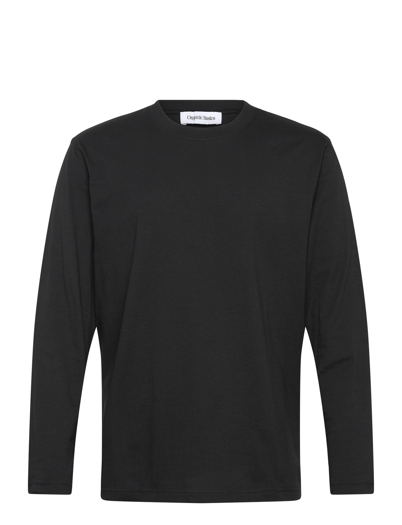 ORGANIC BASICS True Boxy Fit Lange Ärmel Tee Schwarz - XL - Herren