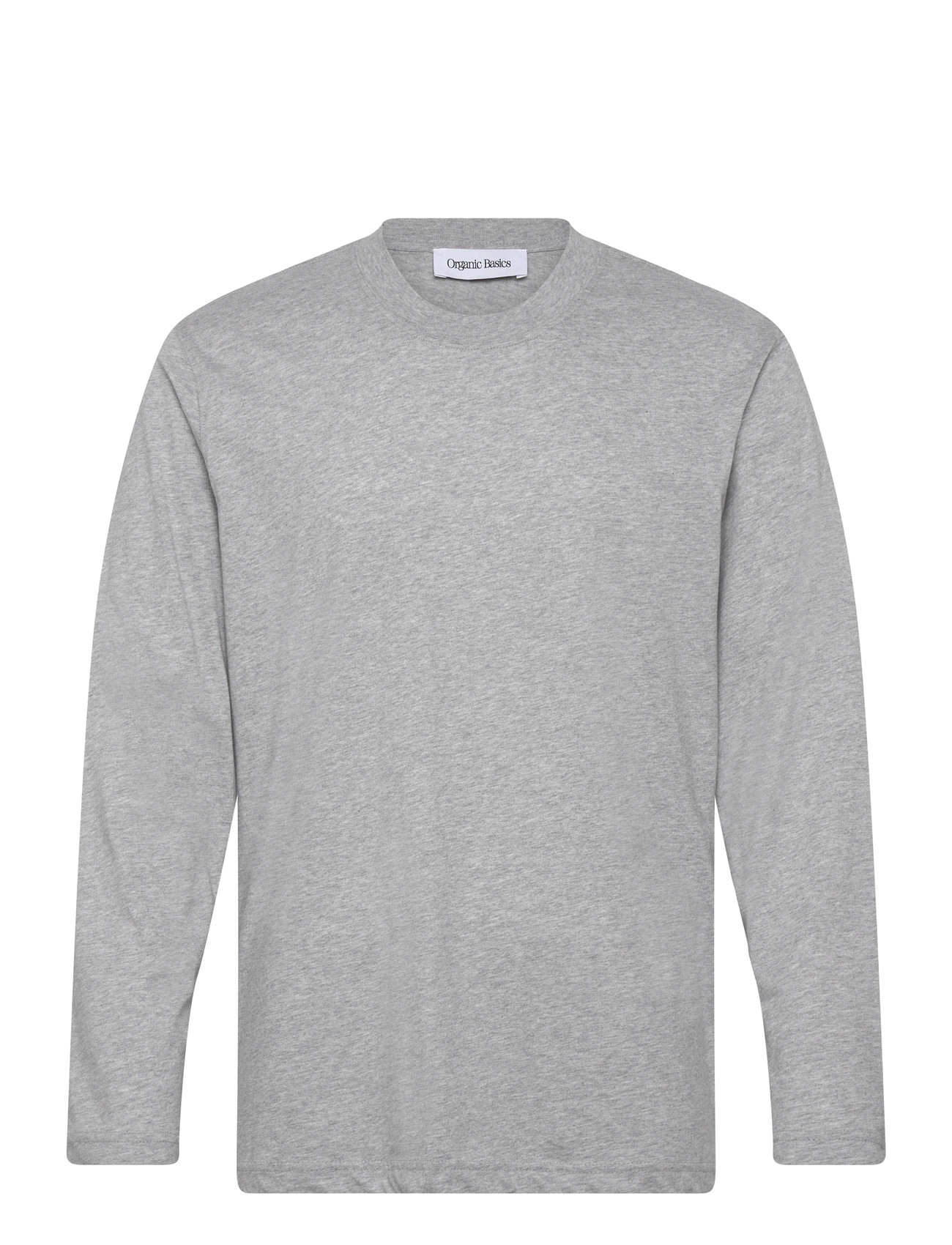 ORGANIC BASICS True Boxy Fit Lange Ärmel Tee Grau - M - Herren