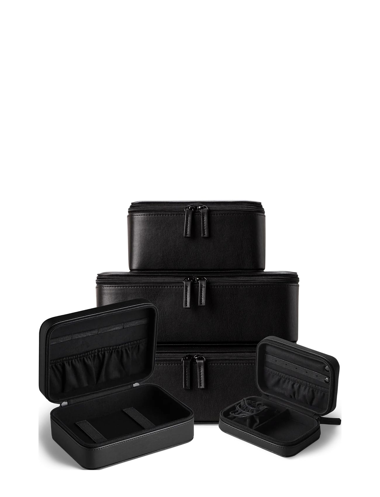 ORGANISTA Vegan Leder Combo Set Schwarz - One Size - Damen