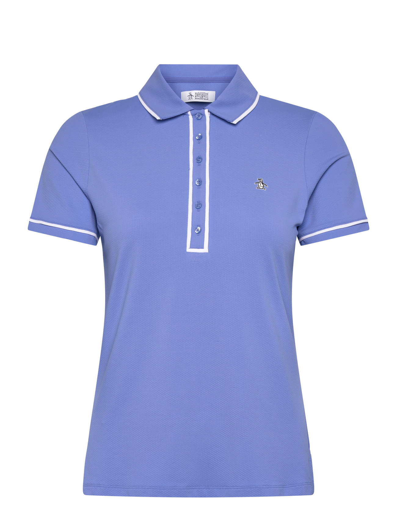 ORIGINAL PENGUIN GOLF Kurz Sleeve Performance Veronica Golf Polo Lila - XL - Damen