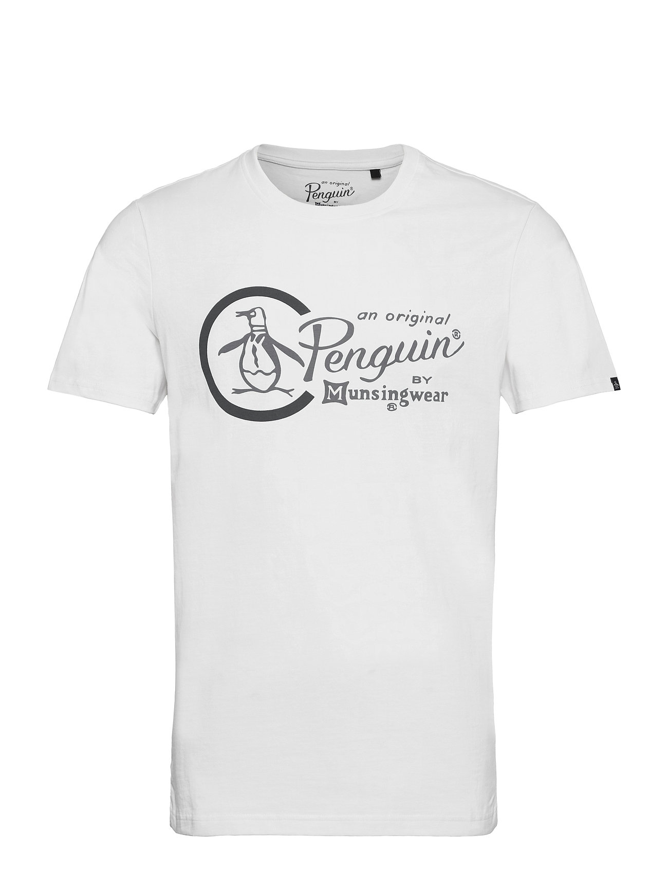 Original Penguin Combo Logo T-Shirt White Original Penguin