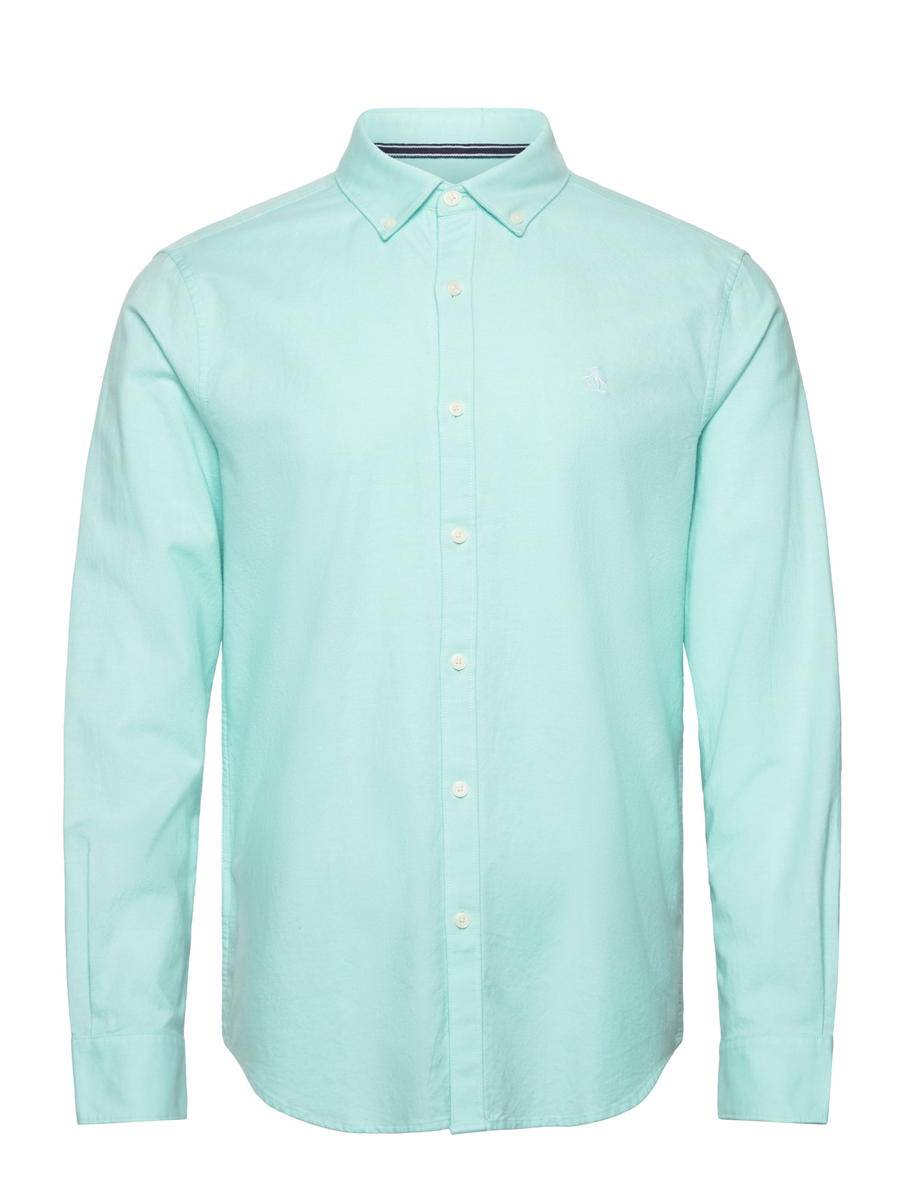 Original Penguin Ls Oxford Strtch No Blå