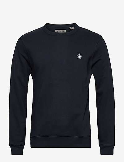 SMALL LOGO CREW NECK SWEATSHIRT - sportiska stila džemperi - dark sapphire