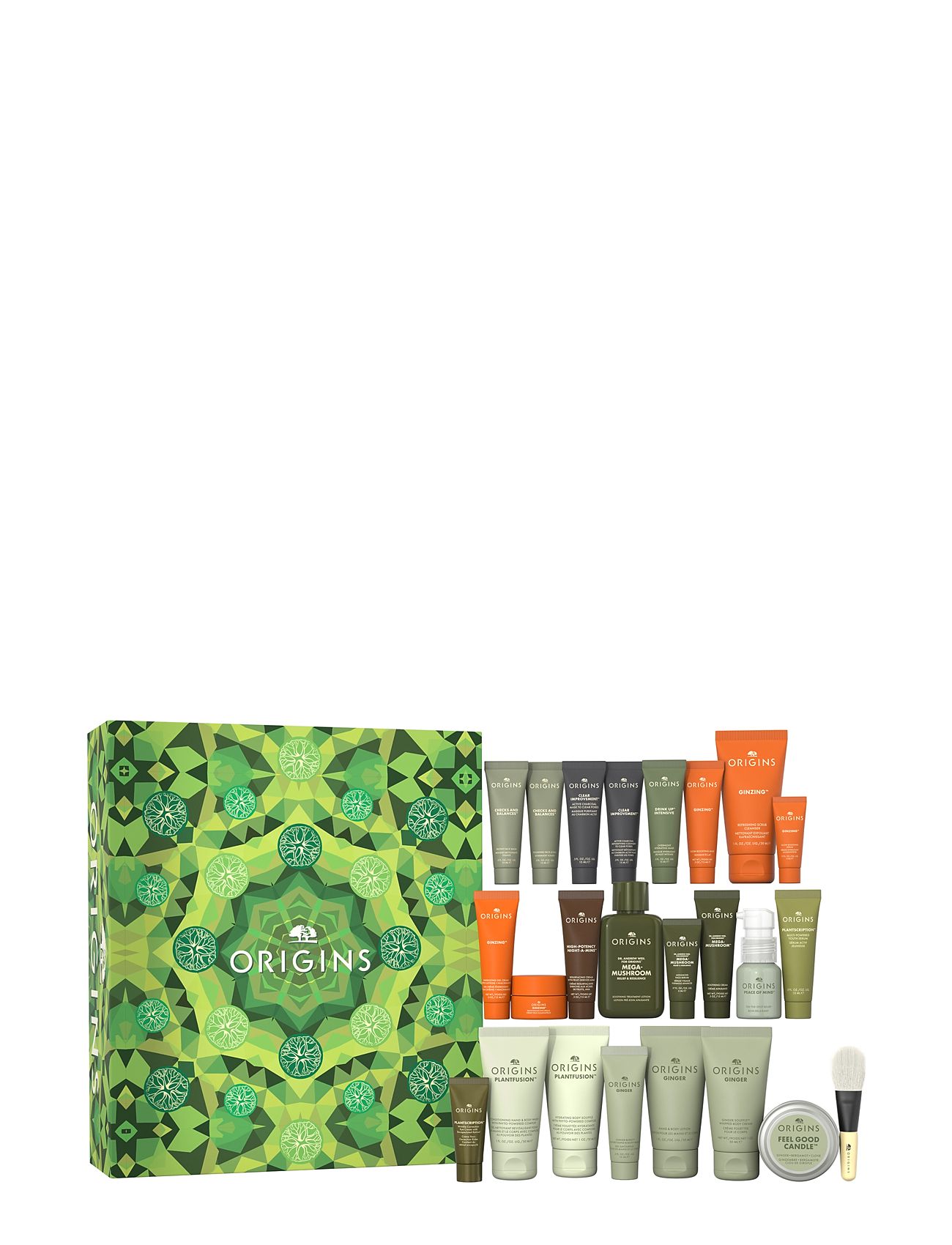 24 Days Origins Essentials For Face & Body Advent Calendar Beauty Women Advent Calendar Nude Origins