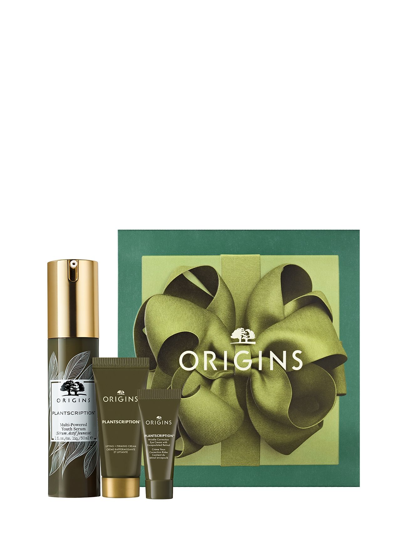 Presents Of Plantscription Trio To Rejuvenate Face & Eyes Gift Set Hudplejesæt Nude Origins