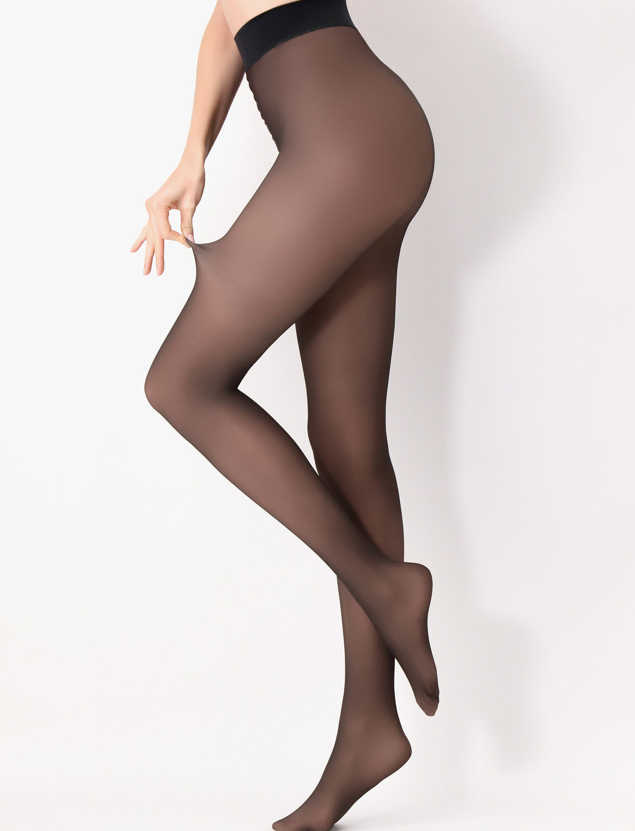 Oroblu Oroblu Thermo Nude Tights, XL, Black, Undertøj > Pantyhose, Dame