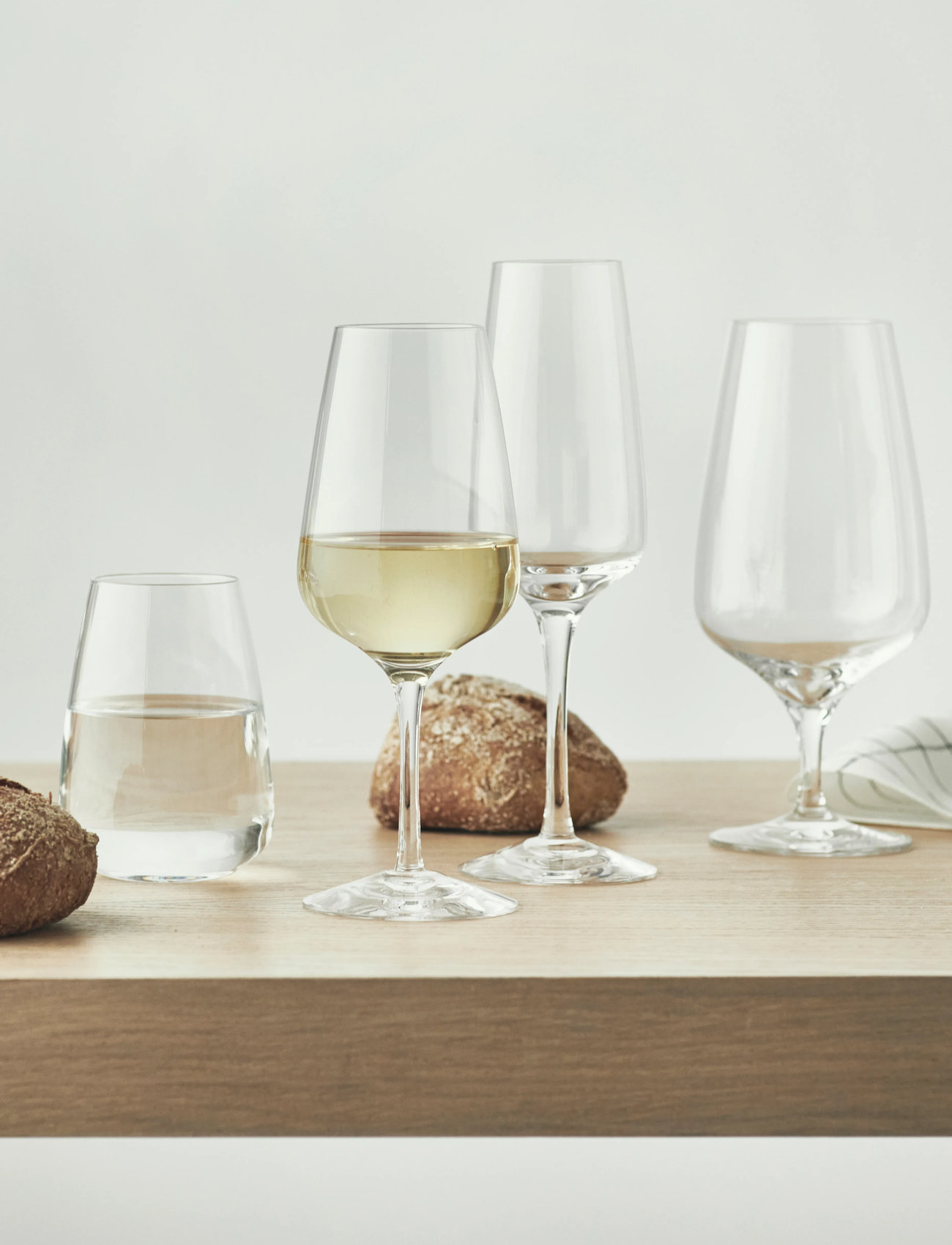 Orrefors Pulse Vinglas 38Cl 2-Pack, 38 cl, Nude, Vinglas > Hvidvinsglas, Unisex