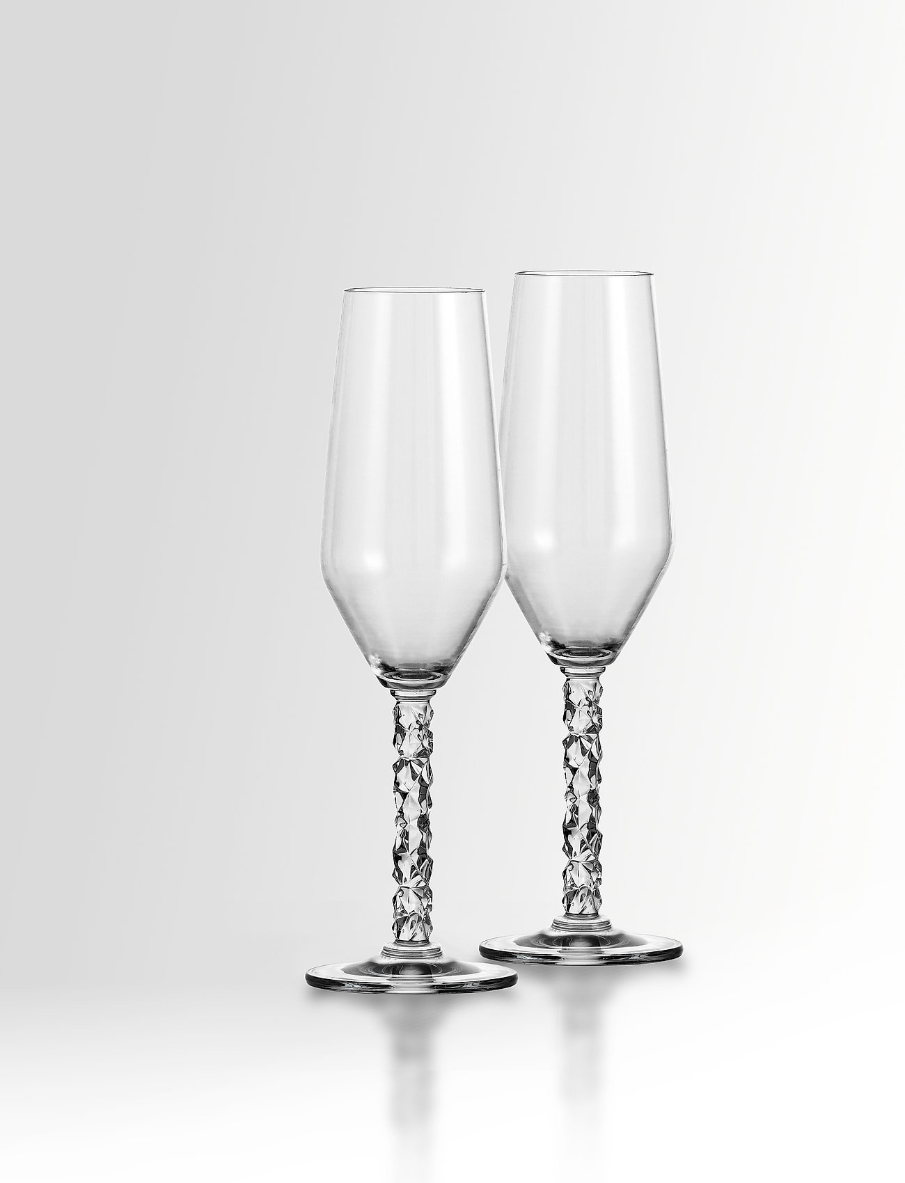 Orrefors Carat Champagne Flute 24Cl 2-Pack, 24 CL, Nude, Glas > Champagneglas, Unisex