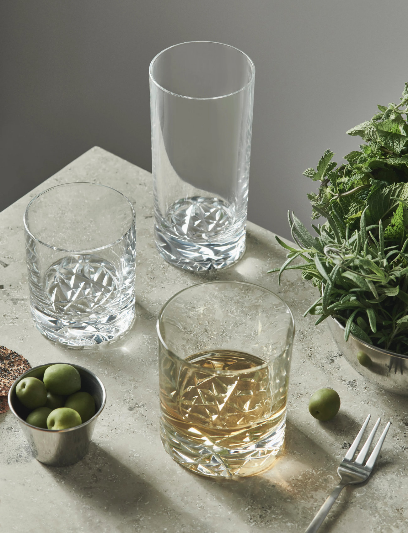 Orrefors Carat Old Fashioned Glas 21Cl 2-Pack, 21 cl, Nude, Glas > Whisky- Og Cognacglas, Unisex