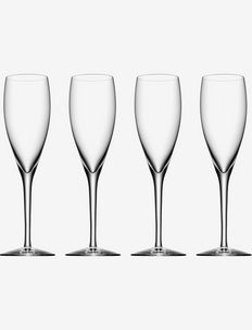 MORE CHAMPAGNE 4-PACK 18CL - champagneglass - clear
