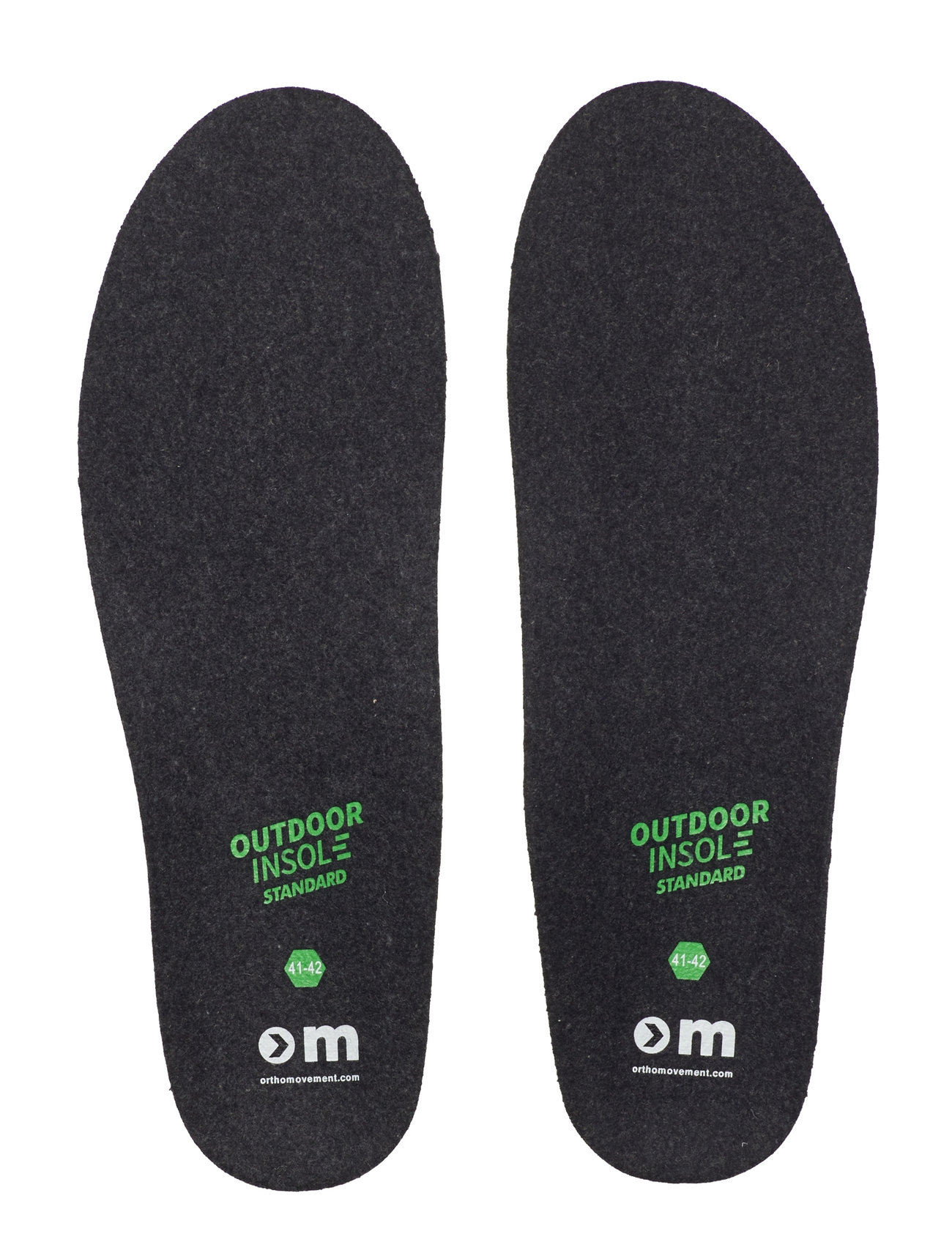 Standard Insole Outdoor Eu 45-46 Sport Shoe Accessories Soles Black Ortho Movement