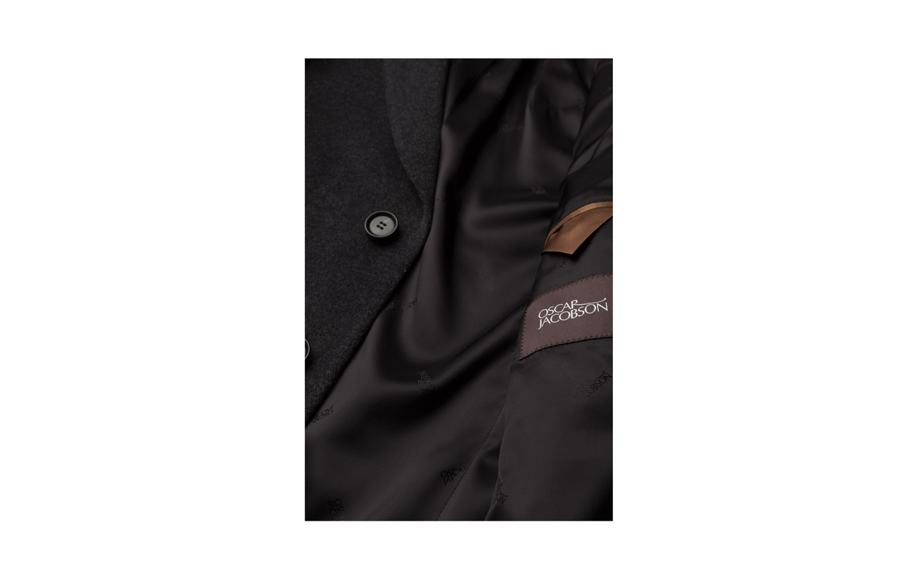Oscar 110 Grey Dark Coat Saks Jacobson wg7wqHp