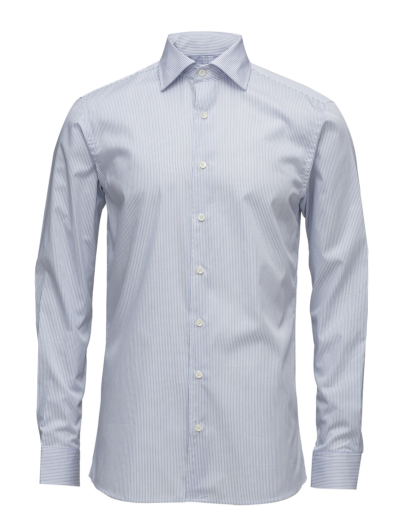 Harald Slim Shirt Overhemd Business Blauw Oscar Jacobson oscar jacobson kopen in de aanbieding