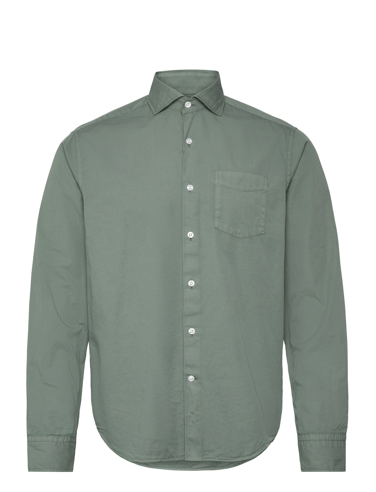 Oscar Jacobson Reg Fit Wide Spread C Gd Twill Grön
