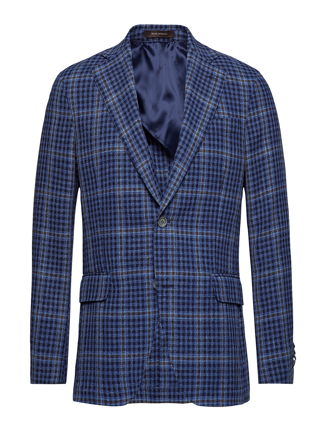 Ferry Blazer Colbert Blauw Oscar Jacobson oscar jacobson kopen in de aanbieding