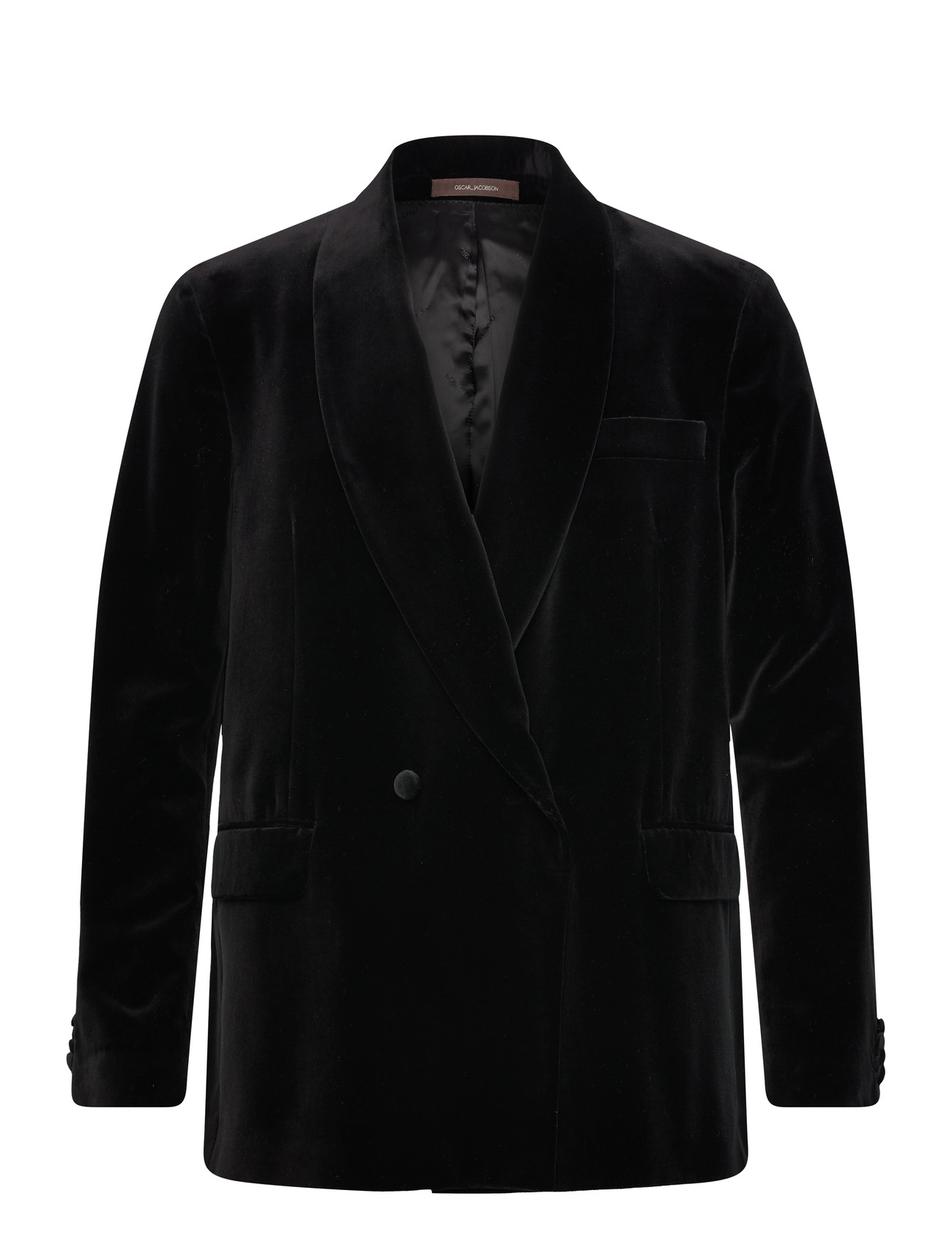Oscar Jacobson Fattore Blazer, 50, Black, Blazere > Dobbeltradede Blazere, Herre