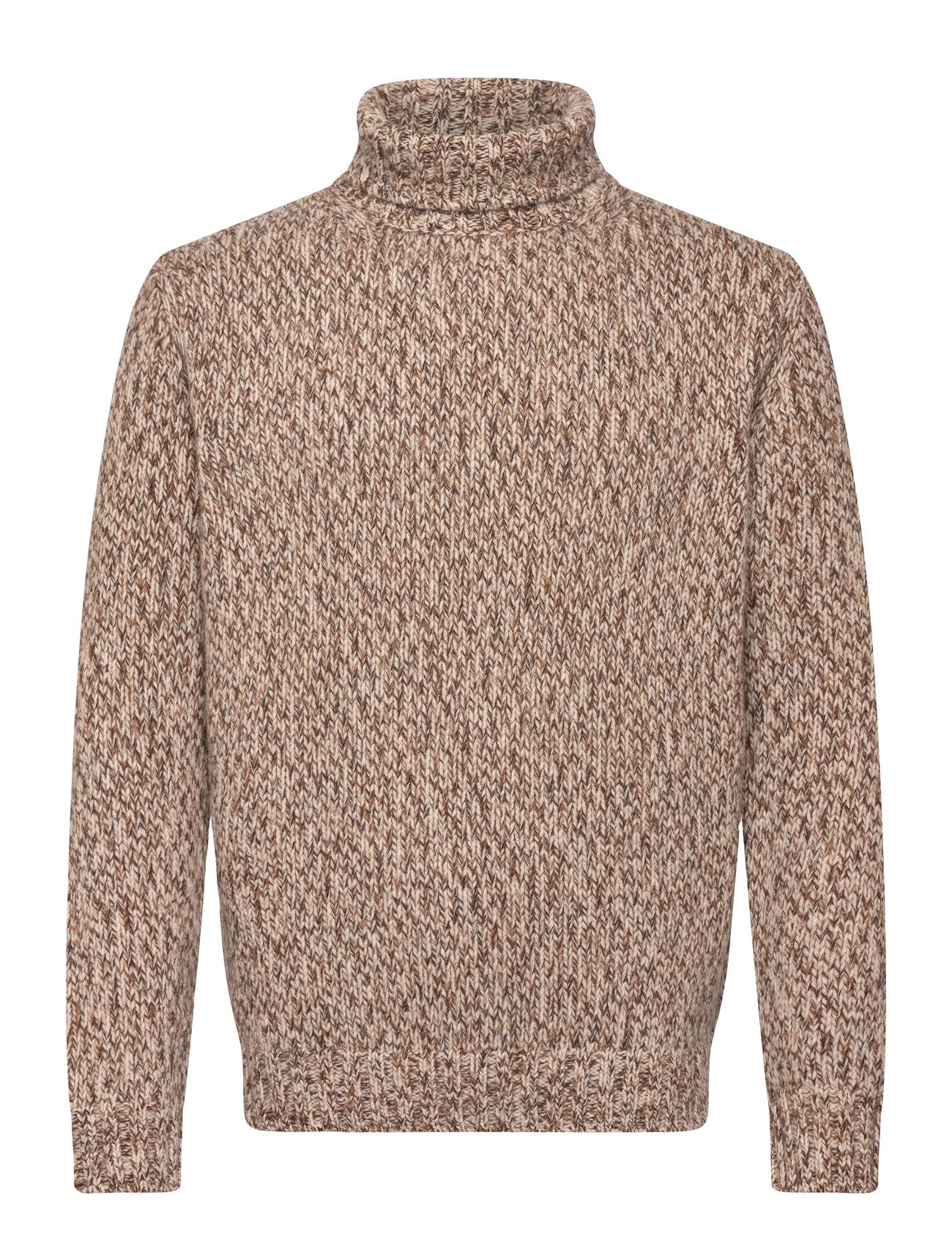 Oscar Jacobson Mika Rollneck, S, Brown, Strik > Rullekraves, Herre