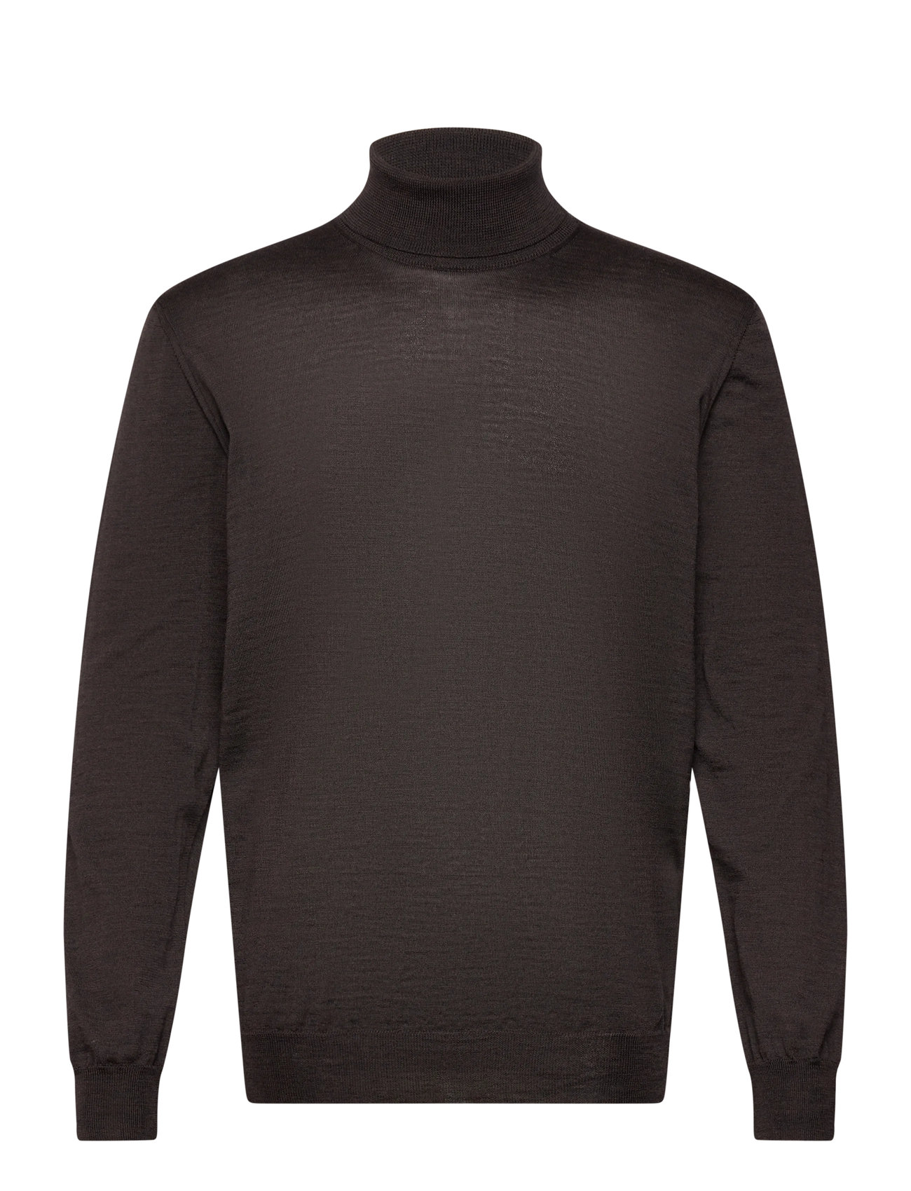 Oscar Jacobson Marcel Rollneck, XL, Brown, Strik > Rullekraves, Herre