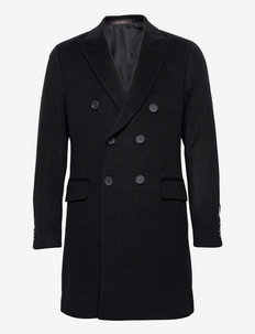 Sebastian Coat - wool coats - black