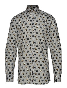 Oscar Jacobson | Skjorter | Stort utvalg av de seneste Harry 3 Slim Shirt Wash (111 Antracite Grey) (1049.25 kr