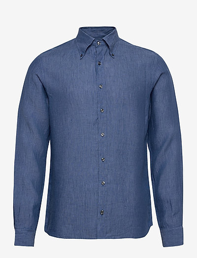 Harry 3 slim shirt wash - podstawowe koszulki - denim blue