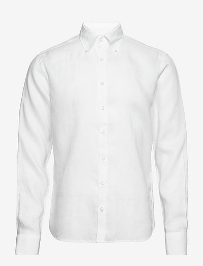Harry 3 slim shirt wash - podstawowe koszulki - white