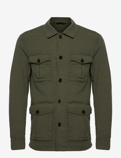 Safari Shirt Jacket - utility-jakker - green cervo