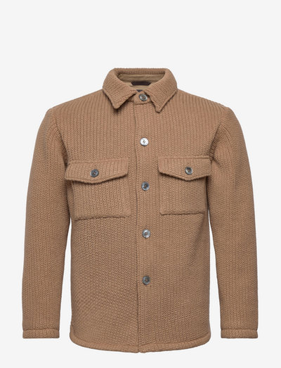 Milron Shirt Jacket - kläder - camel beige